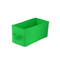 Pudełko tekstylne Spaceo Kub 15 x 31 x 15 cm zielone