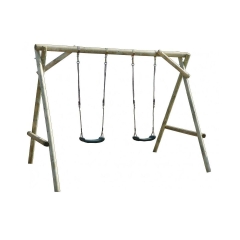 Huśtawka ogrodowa dla dzieci MINI PLUS szer. 250 x gł. 220 x wys. 225 cm SOBEX