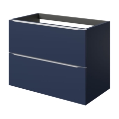 Szafka pod umywalkę GoodHome Imandra wisząca 80 cm granatowy mat