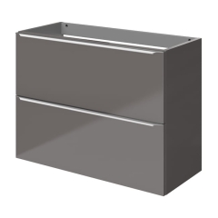 Szafka pod umywalkę GoodHome Imandra Slim wisząca 80 cm antracyt