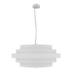 Lampa wisząca GoodHome Euboea 3-punktowa E27 biały mat