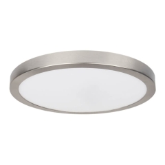 Plafon LED GoodHome Aius 1800 lm 30 cm nikiel