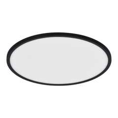Plafon LED Yonnet 4000 K 60 cm czarny