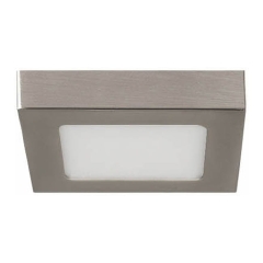 Plafon LED GoodHome Hestia 600 lm 11 cm nikiel
