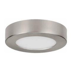 Plafon LED GoodHome Aius 600 lm 11 cm nikiel