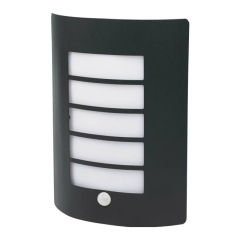 Kinkiet ogrodowy GoodHome Grandy z czujnikiem ruchu 1 x 40 W E27 antracyt