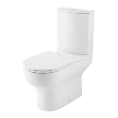 Kompakt WC GoodHome Cavally Slim Dual bezkołnierzowy 3/6 l z deską wolnoopadającą