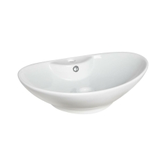 Umywalka ceramiczna nablatowa Samba KR-139 58 x 38 Z/O Kerra