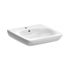 Umywalka ceramiczna Nova Pro Bez Barier 55 x 55 Z/O Koło