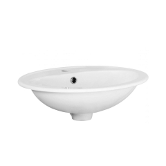 Umywalka ceramiczna wpuszczana w blat Calla 53.5 x 41 Z/O Cersanit