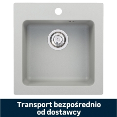 Zlewozmywak granitowy Burin Delinia