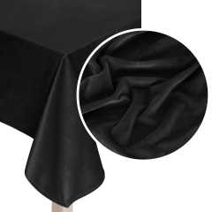 Czarny Obrus Welurowy Velvet 85x85