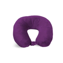 Fioletowa Poduszka Podróżna Rogal Z Pianki Termoplastycznej