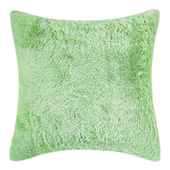 limonkowa poszewka dekoracyjna 45x45 miś