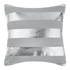 Szara Poszewka Dekoracyjna 45x45 STRIPE