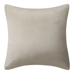 Beżowa Poszewka Welurowa Velvet 45x45