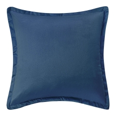 Granatowa Poszewka Velvetowa Do Zasłony 40x40