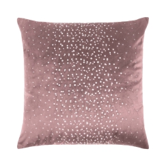 Pudrowa Poszewka Velvetowa Do Zasłony 45x45