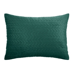 Butelkowa Zieleń Poszewka Velvetowa Do Narzuty 50x70