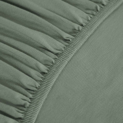 Zielone Prześcieradło Jersey Z Gumką 90x200