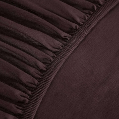 Brązowe Prześcieradło Jersey Z Gumką 90x200