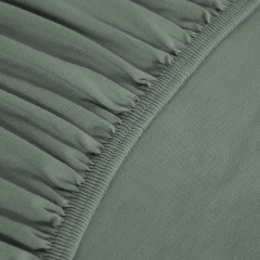 Zielone Prześcieradło Jersey Z Gumką 160x200