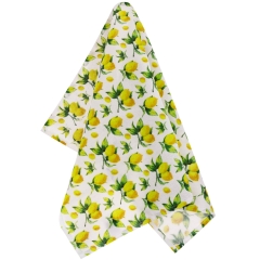 Bawełniana Ścierka Kuchenna Ręcznik 45x65 LEMON WZÓR CYTRYNY chłonna