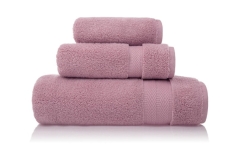 Pudrowy Ręcznik z Egipskiej Bawełny 70x140 500g/m2