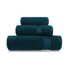 Granatowy Ręcznik z Egipskiej Bawełny 70x140 500g/m2
