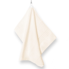 Kremowy Ręcznik Bawełniany 30x30 450g/2