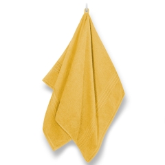 Musztardowy Ręcznik Bawełniany 30x30 450g/2