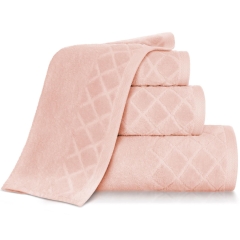 Pudrowy Ręcznik Bawełniany 50x90 Welur 500g/2