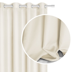 kremowa zasłona gotowa 140x250 viva