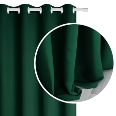 Butelkowa Zieleń Zasłona Zaciemniająca Blackout 140x250 HOLD
