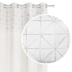 Biała Zasłona Welurowa Velvet 140x250