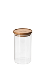 Gerlach Pojemnik z akacjową pokrywką 900ml 9,5x16,9cm