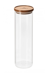 Gerlach Pojemnik z akacjową pokrywką 1800ml 9,5x30,4cm