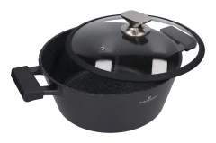 Zwieger Czarny Garnek z pokrywką 28cm 5,5L