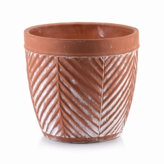 Doniczka Osłonka Boho Eko 20x18.5cm Ceramiczna