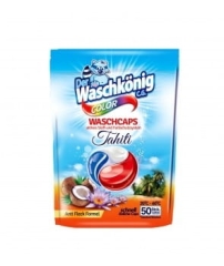 WASCHKONIG Kapsułki 50p Tahiti color 900g do prania