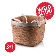 Doniczka Ceramiczna 4szt. Zestaw osłonek 22x16cm