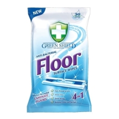 Zielony chusteczki do mycia podłóg 21szt XL SHIELD FLOOR WIPES