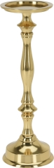 Świecznik złoty pojedynczy kandelabr 31 cm GLAMOUR