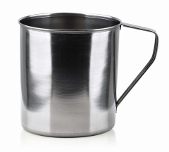KUBEK TURYSTYCZNY STALOWY na KEMPING BIWAK 14cm