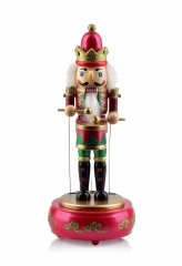 Ozdobna Figurka Pozytywka Dziadek do orzechów 34cm