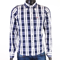 *S Hollister Mens Shirt Tailored Checks size M