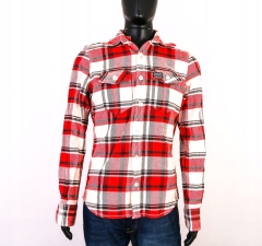 *W Superdry Mens Shirt Thick Cotton Checks M