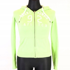 S ABERCROMBIE&FITCH WOMENS ZIP-UP HOODIE INT S 