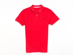 C Ben Sherman Mens Polo Shirt Cotton Red size L