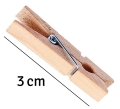 BQ45 SPINACZE MINI KLAMERKI 3CM 20 SZTUK